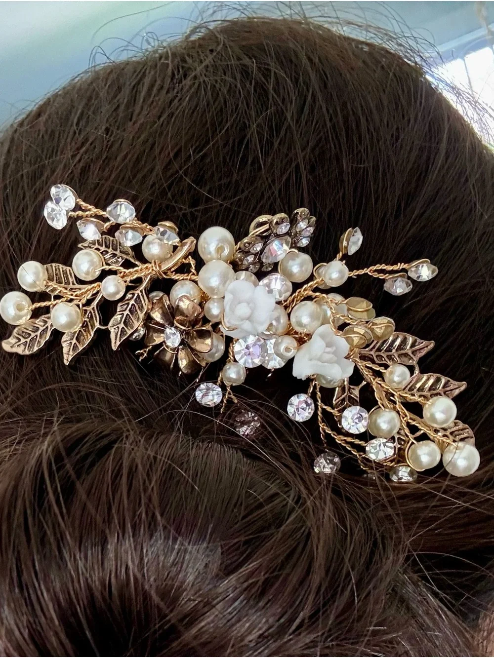 Bridal Crystal Hair Comb